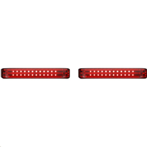 Custom Dynamics - Custom Dynamics Probeam Sequential LED Saddlebag Light - Chrome With Red Lens - PB-SBSEQ-BCM-CR