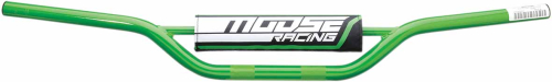 Moose Racing - Moose Racing 7/8in. Carbon Steel Handlebar - CR-HI - Lime - 0601-4968