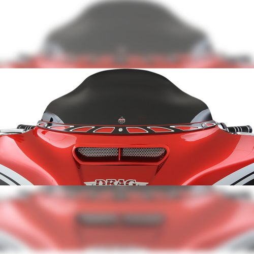 Klock Werks - Klock Werks Flare Windshield - 6.5in. - Solid Black - KWW-01-0200-2014