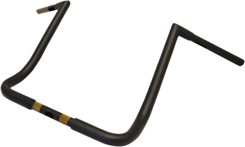 LA Choppers - LA Choppers 1-1/4in. Twin Peaks Touring Bagger Handlebar - 16in. - Flat Black - LA-7361-16M