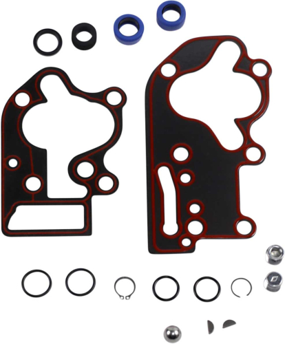 James Gasket - James Gasket Oil Pump Gasket/Seal Repair Kit with Metal Gaskets - JGI-92-FLHR