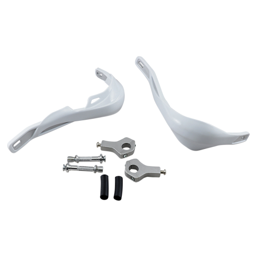 Emgo - Emgo Pro-Guard Reinforced Handguards - White - 79-97950