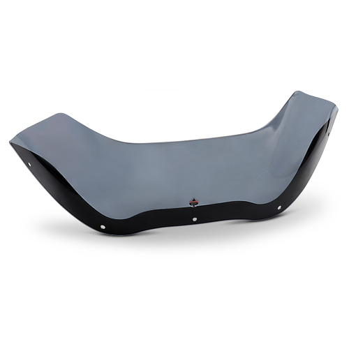 Klock Werks - Klock Werks Sport Flare Windshield - 8in. - Dark Smoke - KWW-01-0189