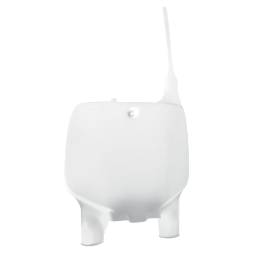 UFO Plastics - UFO Plastics Front Number Plate - White - KA03701-047