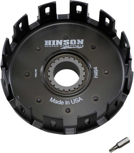 Hinson Racing - Hinson Racing Billet Clutch Basket - Cushions Included - H494