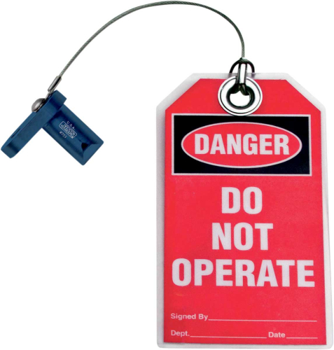 Jims - Jims Mighty Bite Flywheel Lock and Decomissioned Tag - 753