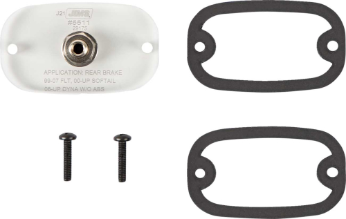 Jims - Jims Lid Kit for Master Cylinder Brake Bleeding System - 5511