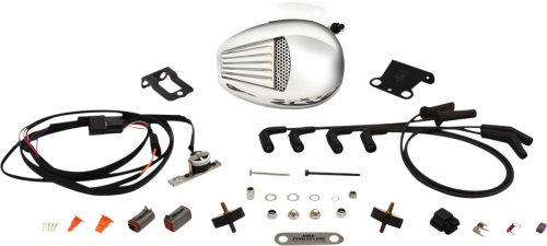 Jims - Jims Forceflow Cylinder Head Cooler - Chrome - 5471