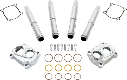 Jims - Jims Tappet Cover and Pushrod Kit - Chrome - 6023