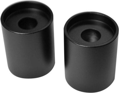 LA Choppers - LA Choppers Riser Extension for 1-1/4in. Handlebar - 1-1/2in. Rise - Black - LA-7414-02M