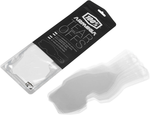 100% - 100% Forecast Laminated Tear Offs for Armega Goggles - 51020-201-14