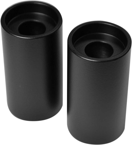LA Choppers - LA Choppers Riser Extension for 1in. Handlebar - 2in. Rise - Black - LA-7413-03M