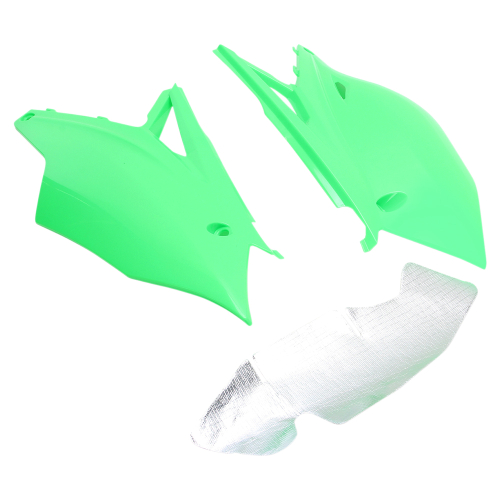 UFO Plastics - UFO Plastics Side Panels - Neon Green - KA04737-AFLU