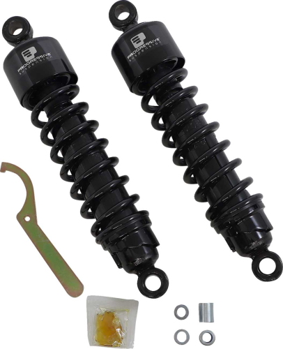 Progressive Suspension - Progressive Suspension 412 Series Magnum Steel Spring 12.5in. Shock - Black - 412-4264B
