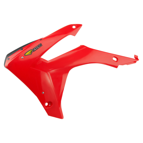 Cycra - Cycra Powerflow Intake Radiator Shrouds - Extended Edge - Red - 188832