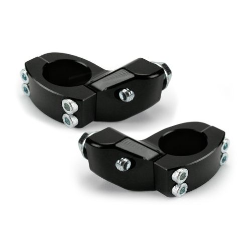 Cycra - Cycra CRM Handguard Clamp Set - 1 1/8in. - Black - 1CYC-1360-12