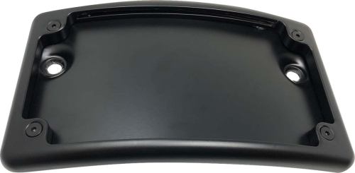 Kodlin - Kodlin Curved License Plate - Black - KUS20200
