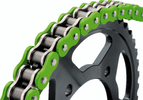 BikeMaster - BikeMaster 520 BMXR O-Ring Chain - 120 Links - Green - 197454