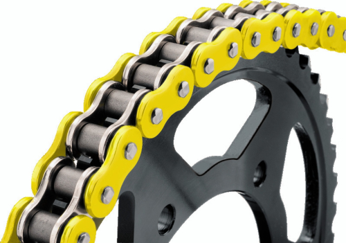 BikeMaster - BikeMaster 520 BMXR O-Ring Chain - 120 Links - Yellow - 197455