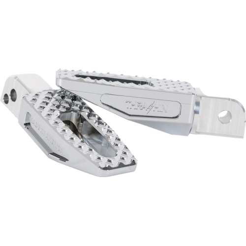 Thrashin Supply Company - Thrashin Supply Company P-54 Slim Passenger Footpegs - Chrome - TSC-2021-3-SR