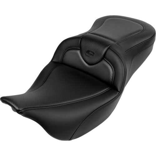 Saddlemen - Saddlemen Roadsofa CF Seat without Backrest - Black Stitching - 808-07B-18500