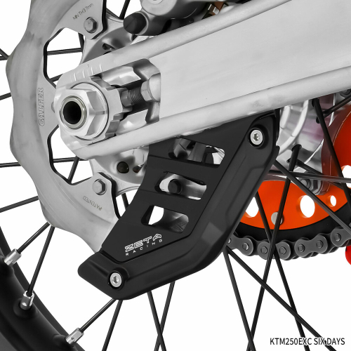 ZETA - ZETA Rear Disc Guard - Black - ZE52-5100