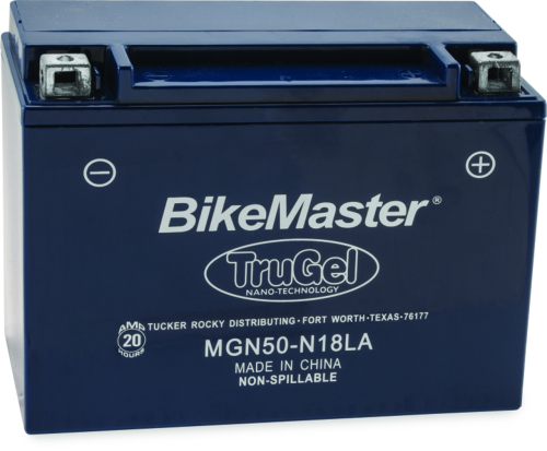BikeMaster - BikeMaster TruGel Battery - MGN50-N18LA - 780547