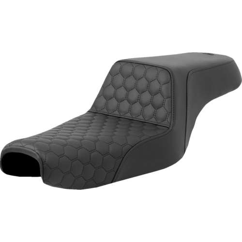 Saddlemen - Saddlemen Step-Up HC Seat - Black Stitching - 807-11-177