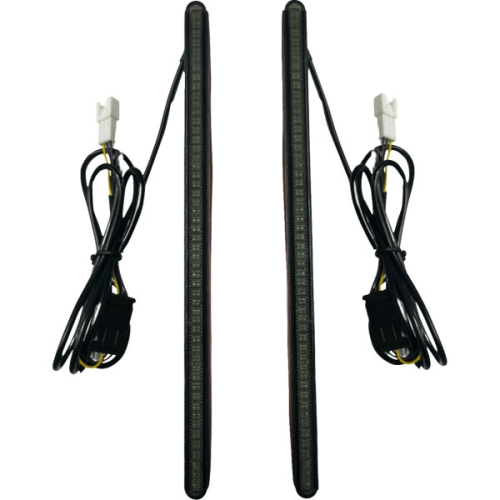 Custom Dynamics - Custom Dynamics Genesis 8.5in. Auxilliary LED Plasma Rods - Smoked - CD-PR-8-S