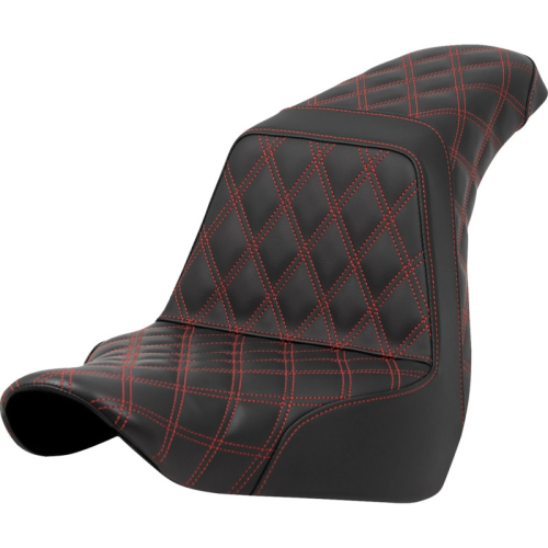 Saddlemen - Saddlemen Step-Up Full LS Seat - Red - 818-29-17504