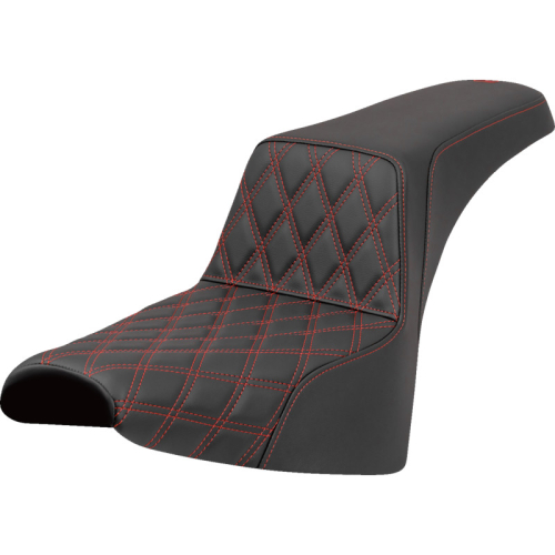 Saddlemen - Saddlemen Step-Up LS Seat - Red - 818-30-17204
