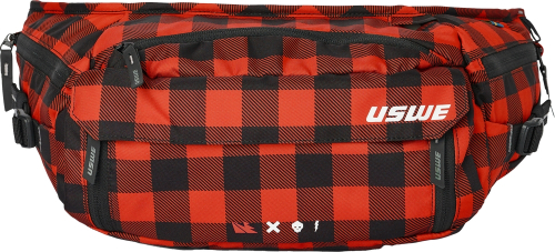 USWE - USWE Zulo 6L Hip Pack - Flannel Red - 206083048