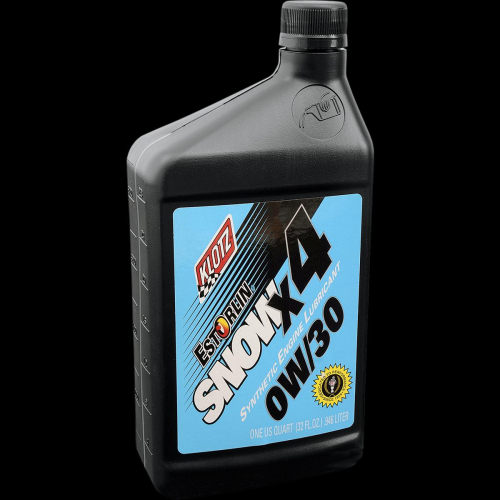 Klotz Oil - Klotz Oil Snow X4 Estorlin Synthetic Lubricant - 0W30 - 1qt. - KE830