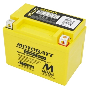 Motobatt - Motobatt Quadflex AGM 12V Battery - MBTX4U - MBTX4U