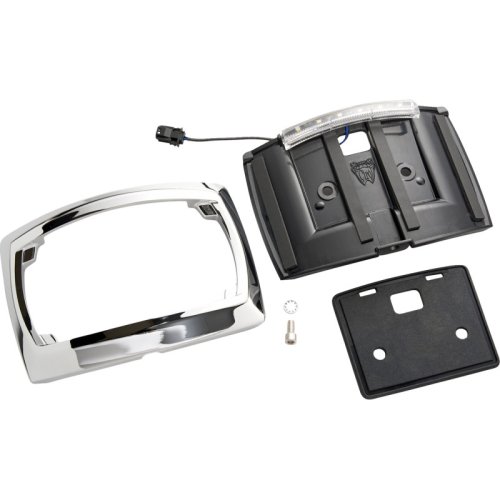 Ciro - Ciro License Plate Frame - LED - Curved - Chrome - 40500
