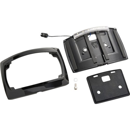 Ciro - Ciro License Plate Frame - LED - Curved - Black - 40520
