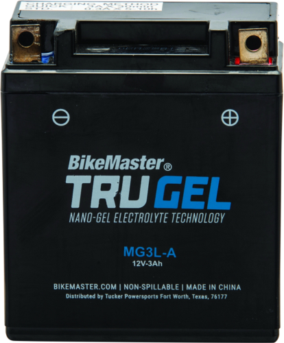 BikeMaster - BikeMaster TruGel Battery - MG3L-A - 780529