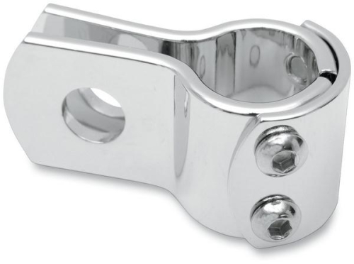 Drag Specialties - Drag Specialties Three-Piece Frame Clamp - 1in. - Chrome - 2404-0365