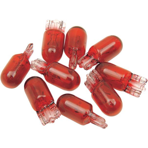 Drag Specialties - Drag Specialties Marker Light Wedge Bulbs - Amber - 2060-0123