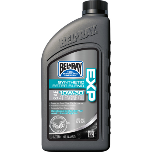 Bel-Ray - Bel-Ray EXP Synthetic Ester Blend 4T Engine Oil - 10W-30 - 1L. - 300894150160