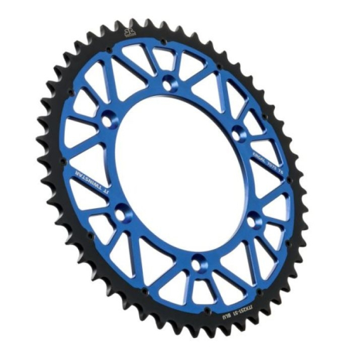 JT Sprockets - JT Sprockets Twinstar Rear Sprocket - 51 Tooth - JTX251.51BLU