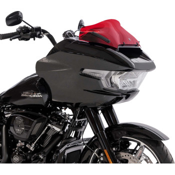 Klock Werks - Klock Werks Kolor Flare Windshield - 8in. - Red - KWW-01-0755