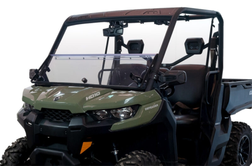 Seizmik - Seizmik 2-Side Scratch Resistant Polycarbonate Versa-Fold Windshield - 50-25038KIT