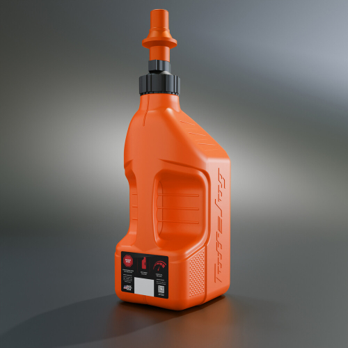 Tuff Jug - Tuff Jug 2.5gal. Gen 3 Utility Jug - Orange with Orange Cap - OUORVS10