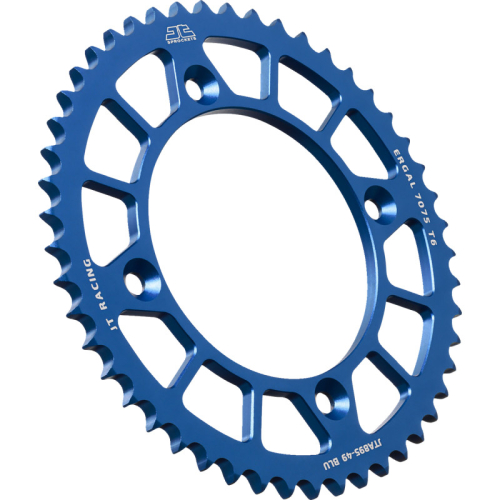 JT Sprockets - JT Sprockets Aluminum Rear Sprocket - 49T - JTA895.49BLU