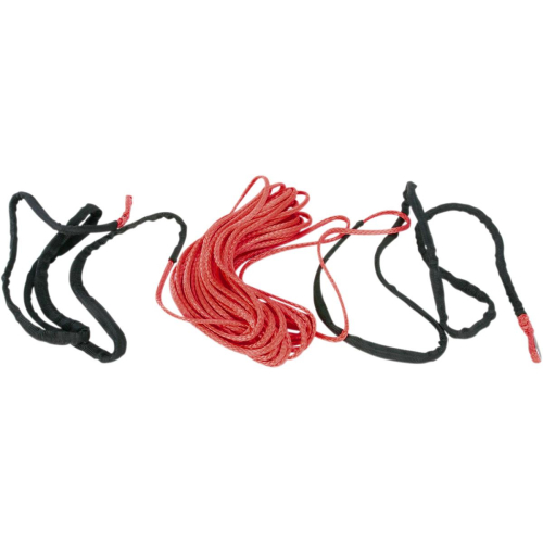 Moose Offroad - Moose Offroad Synthetic Winch Cable - 3/16in. x 50ft. - Red - 4505-0612