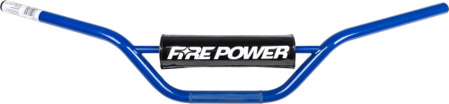 Fire Power - Fire Power Carbon Steel Coated Handlebar - Blue - 063201021