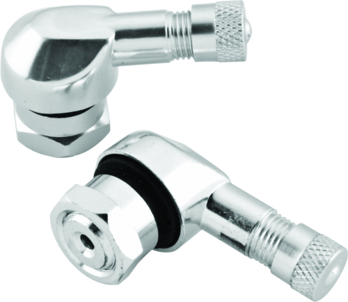 BikeMaster - BikeMaster Valve Stem - Silver - 151790