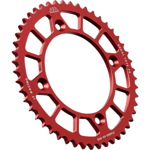 JT Sprockets - JT Sprockets Aluminum Rear Sprocket - 49T - JTA895.49RED