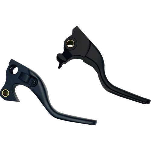 Drag Specialties - Drag Specialties Short Lever Set - Black - 0610-2315